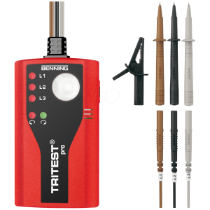 BENNING - Testing measuring and safety equipment,  Phase-Sequence Indicator TRITEST® pro